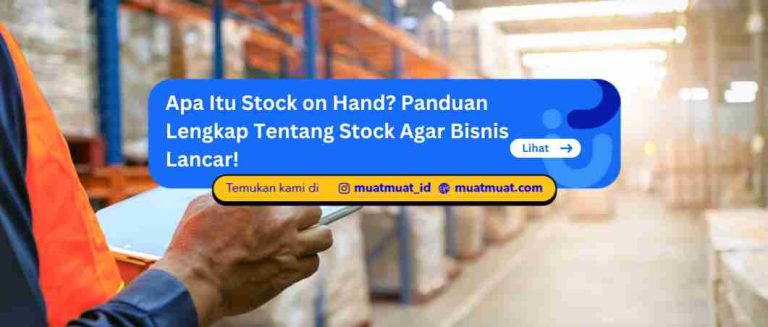 Apa Itu Stock on Hand