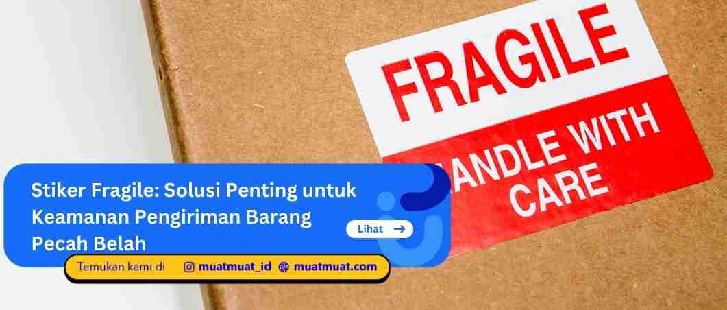 Stiker Fragile