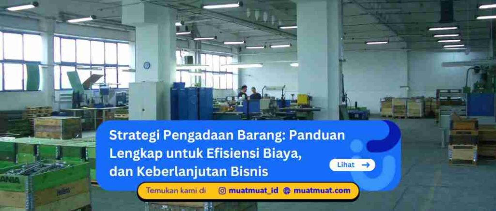 Strategi Pengadaan Barang